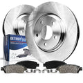 Detroit Axle - Rear Brake Kit for 2006-2020 Dodge Charger 2007-2008 Magnum 13.78 inch Disc Brake Rotors Ceramic Brakes Pads with